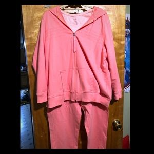 Sweat - Jump Suit 2X with Pants shirt and jacket